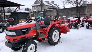 Огляд БУ міні трактора 🚜 KUBOTA GL221 Стан 🔥  Надійний помічник