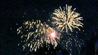 Feuerwerk auf dem Talmarkt in Bad Wimpfen am 29. Juni 2012