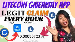 LITECOIN GIVEAWAY APP: CLAIM FREE LITOSHI EVERY HOUR! LEGIT AT PAYING OWN PROOF | CASHOUT TO COINSPH