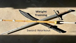 Sword workout  15 min. (Weight Training)