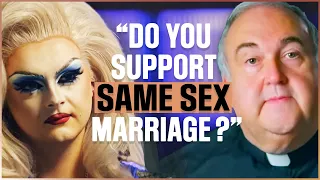 Eating With The Enemy: A Drag Queen And Catholic Priest Discuss Marriage | Only Human