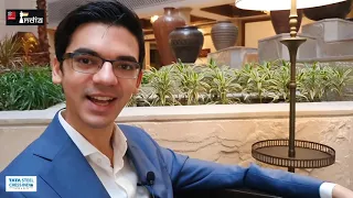 "Do I have to pay you for this training session!" - Anish Giri in India!
