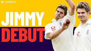 Dream First Test Appearance! | Jimmy Anderson Takes 5-Wickets on Debut | Lord's Cricket