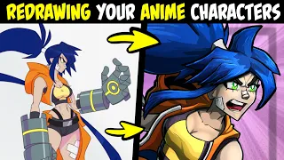 Redrawing Subscribers Original Anime Characters (Lore & Speedpaint) Ft. MHA, One Piece and more!
