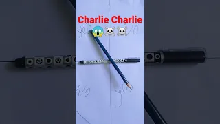 Charlie Charlie 😱☠️☠️😱.haunted scary 👻 Ghost.😱☠️😱😲😲#shorts #trending