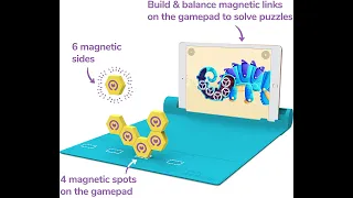 Shifu Plugo Link - Construction Kit with Puzzles Augmented Reality Stem Toy  Fun Magnetic Building.