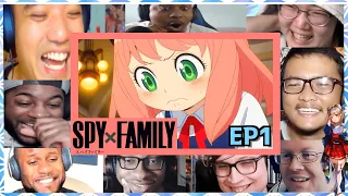 Spy x Family Episode 1 Reaction【REACTION MASHUP!!】