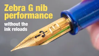 BlueDew flex nib fountain pen (review)