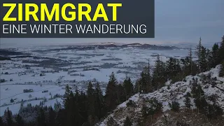 ZIRMGRAT IM WINTER | Eine leichte Gratwanderung vom Falkenstein zum Alatsee
