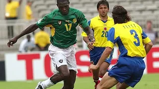 Tributes to Marc Vivien Foe who died on June 26, 2003