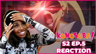 KONOSUBA S2 EPISODE 5 REACTION | SERVITUDE FOR THIS MASKED KNIGHT!