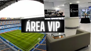 COMO ES el AREA VIP del BERNABEU | Real Madrid VS Rayo Vallecano