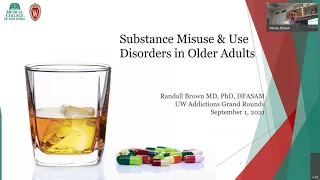 AMGR - Sep 2021 - "Substance Misuse & Use Disorders in Older Adults" - Randall Brown MD, PhD, DFASAM