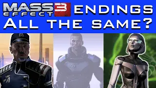 Mass Effect 3 Endings - Are They Really ALL THE SAME?