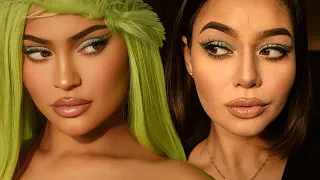 Kylie Jenner Grinch Makeup Tutorial