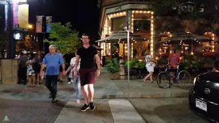 Walk Here: Boulder Colorado Evening - Pearl Street Mall - 4K/UHD 60fps