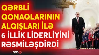 Putinin andiçmə mərasimindən yadda qalan mesajlar: Kadirov və Lukaşenko da oradaydı,Paşinyan isə...