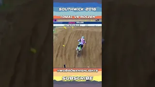 Tomac vs Roczen Southwick Motocross 2016