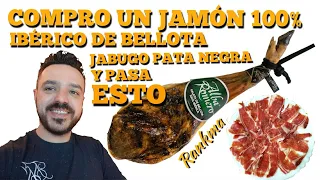 COMPRO una PALETA 100% IBÉRICA de BELLOTA de PATA NEGRA en Amazon!!! Que os parece??  🍴🔪🍖🍗🥩