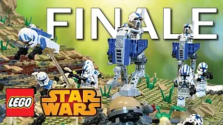 The Battle for Yerbana City LEGO Star Wars MOC Finale (based on the Clone Wars)