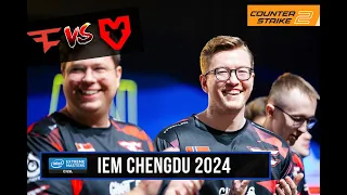 FAZE проти MOUZ У ФІНАЛІ IEM CHENGDU 2024 | CS2