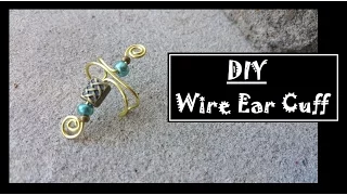 DIY Wire Ear Cuff