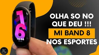 Mi Band 8 - A Parceria Perfeita para o Sucesso nos Esportes! SERÁ? análise.