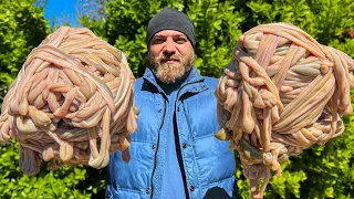 Unforgettable Dish Of Lamb Intestines! Amazing Oriental Cuisine