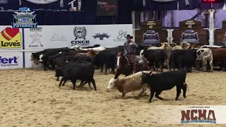 Brandon Westfall and Ripp Tide — 2022 NCHA Futurity Non-Pro Champions