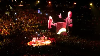 U2 Lady GaGa - Ordinary Love live MSG 7-26-15 New York