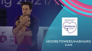 Moore-Towers/Marinaro (CAN) | Pairs SP | Rostelecom Cup 2021 | #GPFigure