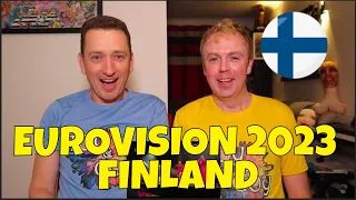 FINLAND EUROVISION 2023 REACTION - Käärijä - Cha Cha Cha