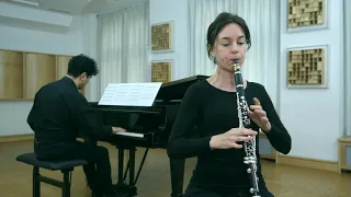 "Flicker" by Michel Galante. Carol McGonnell, clarinet.