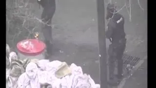 Снайперы на улицах Киева/ Snipers in Kiev 20.02.2014