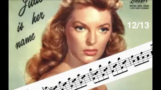 Laura (Julie London & Barney Kessel Guitar Transcription 12/13)