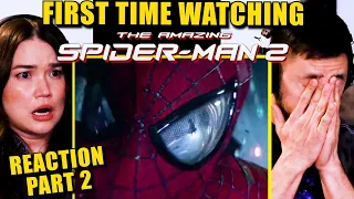 First Time Watch: AMAZING SPIDER-MAN 2 w/ ANDREW GARFIELD | Movie Reaction PART 2 & Spoiler Review
