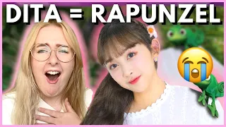 CODE/SN Stan Reacts to SECRET FUN EP.05 | DITA & DENISE SING TANGLED | Hallyu Doing