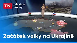 Rok ruské agrese na Ukrajině | Televizní noviny | Nova