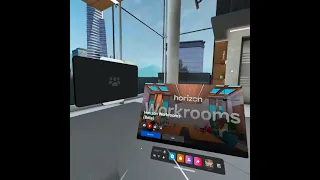 Setting up a VR environment for a workshop in Horizon Workrooms