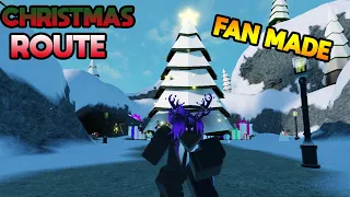 SOMEONE MADE A FAN-MADE CHRISTMAS ROUTE! | Loomian Legacy