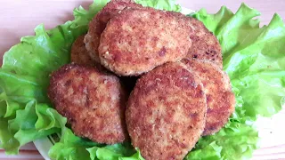 САМЫЕ СОЧНЫЕ КУРИНЫЕ КОТЛЕТЫ. СЕКРЕТ ПРИГОТОВЛЕНИЯ ВКУСНЫХ И СОЧНЫХ КОТЛЕТ