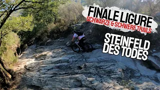 STEINFELD DES TODES | Schwarze Trails in Finale Ligure | Kill Bill 2, Madonna Della Guardia & DH Men