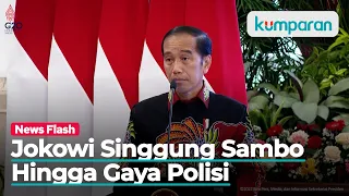 Pengarahan Jokowi ke Polri, Singgung Ferdy Sambo hingga Gaya Mewah Polisi