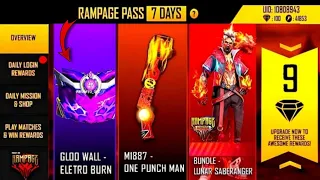 9 DIAMONDS RAMPAGE PASS EVENT IN FREE FIRE - MR CREATIVE TAMIL