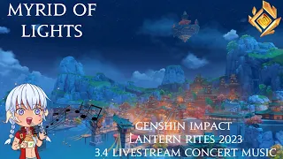 Genshin Impact - Myrid of Lights 1 Hour Loop