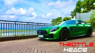MERCEDES AMG GTR 'THE BEAST OF THE GREEN HELL' | REVIEW + DRIVE|THROTTLE HEADS|#mercedesindia#amggtr