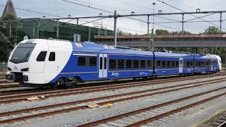 Met de Arriva Stadler Flirt door Zuid-Limburg