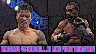 MARK MAGSAYO VS GARY RUSSELL JR PRIMETIME LIVE FIGHT REACTION EXTRAVAGANZA🥊🇺🇸 🇵🇭