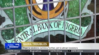 Nigeria weakens currency further, yet to attract investors