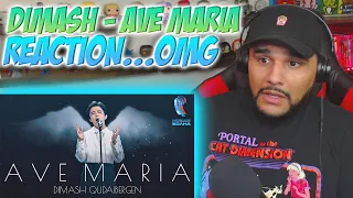 Dimash - Ave Maria *REACTION / FIRST TIME HEARING* Voice of an Angel!